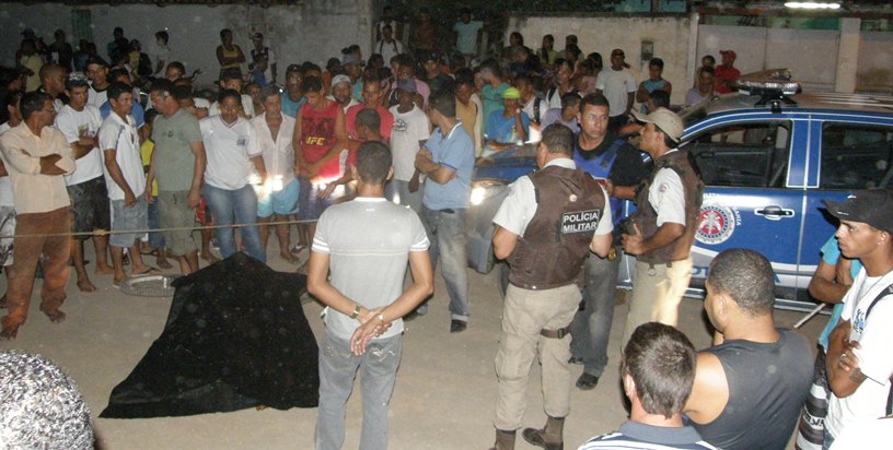 Samuel Souza das Neves foi alvejado com tr&ecirc;s disparos de arma de fogo. FOTO: Clerison de Oliveira